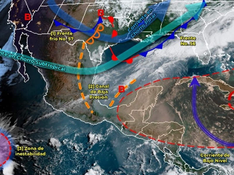 Sin riesgo para Colima zona de inestabilidad: CONAGUA