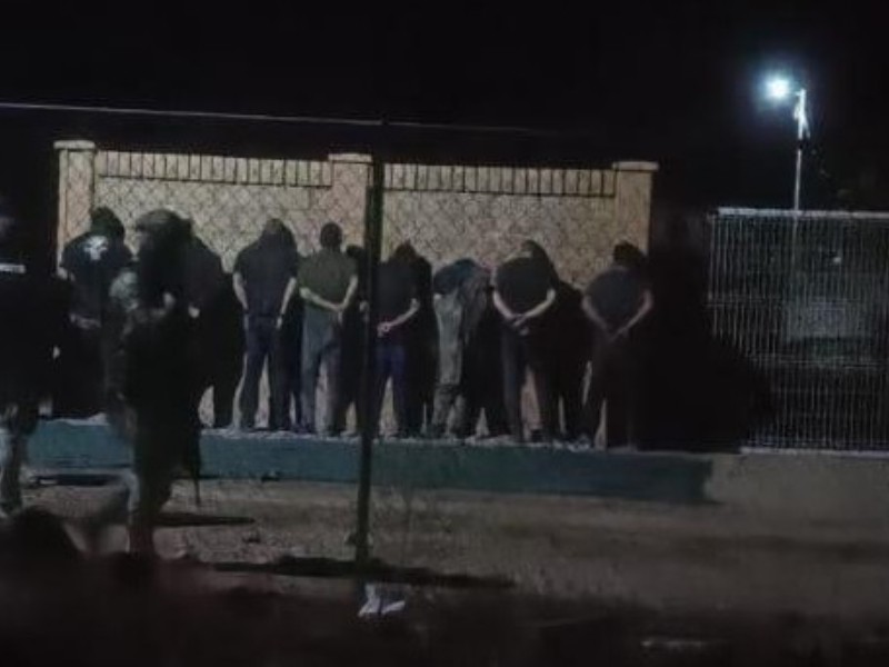 Sinaloa: ocho presuntos sicarios fueron detenidos en Angostura