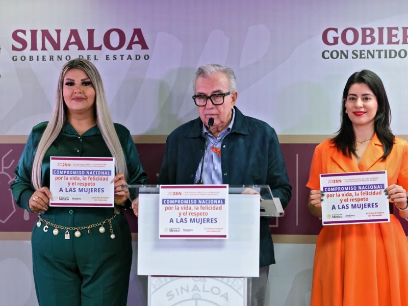 Sinaloa se integra a compromiso para erradicar la violencia contra las mujeres