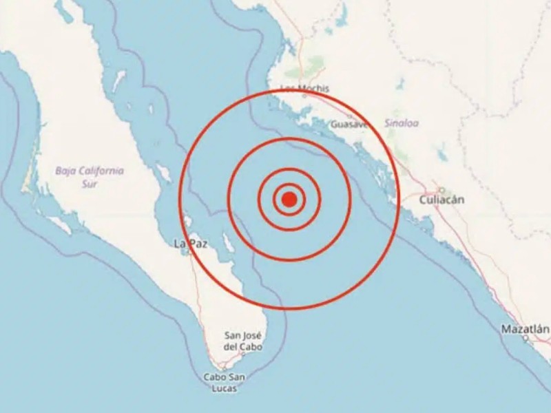 Sinaloa suma nuevo sismo y Ahome lidera actividad