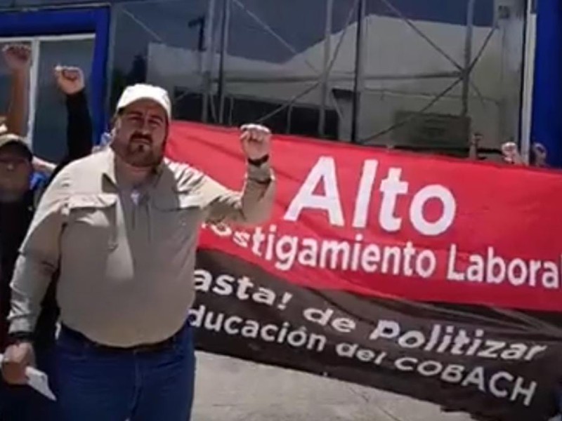 Sindicalizados de Cobach se van paro laboral ante diversas exigencias