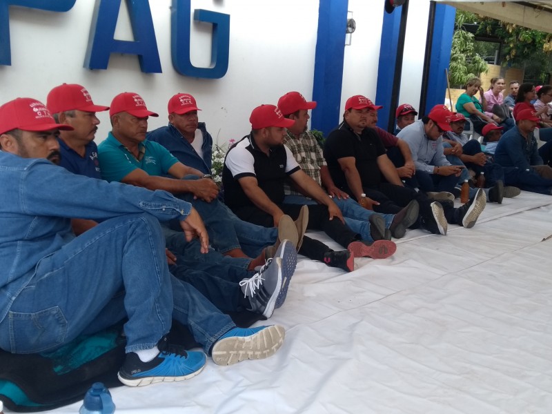 Sindicato de Jumapag estalla 'huelga de hambre'