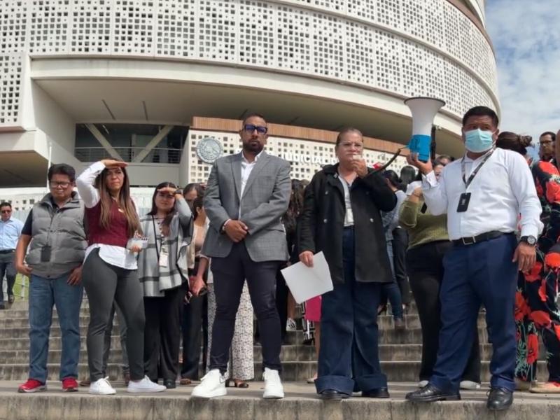 Sindicato del poder judicial denuncian sobrecarga de trabajo y falta de insumos