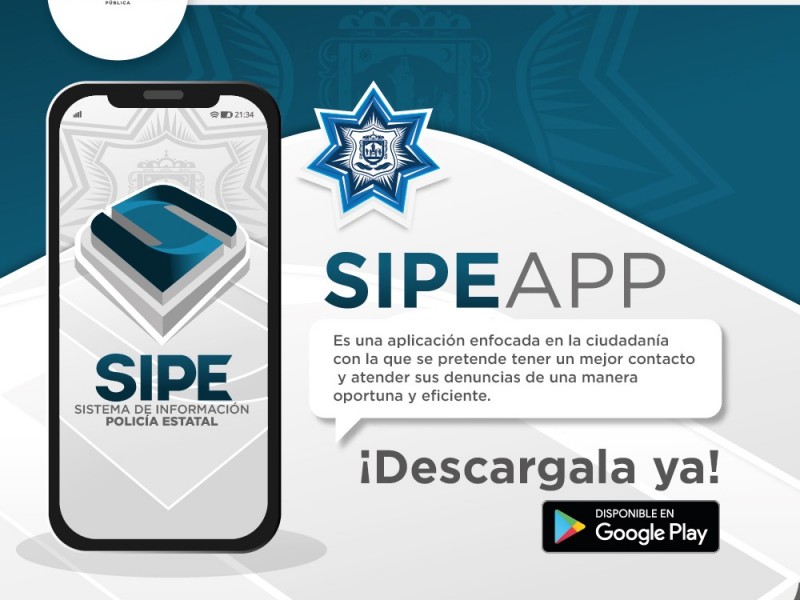 SIPEAPP  nueva aplicación de seguridad
