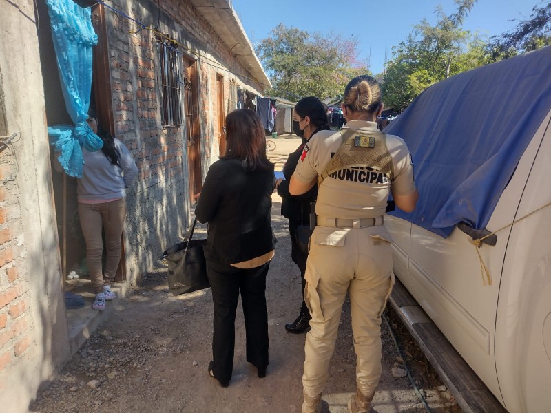 SIPINNA inspecciona cuarterías en la sindicatura de Ruiz Cortines