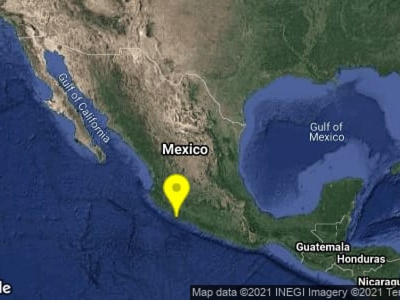 Sismo 4.9 en Michoacán se sintió en Jalisco