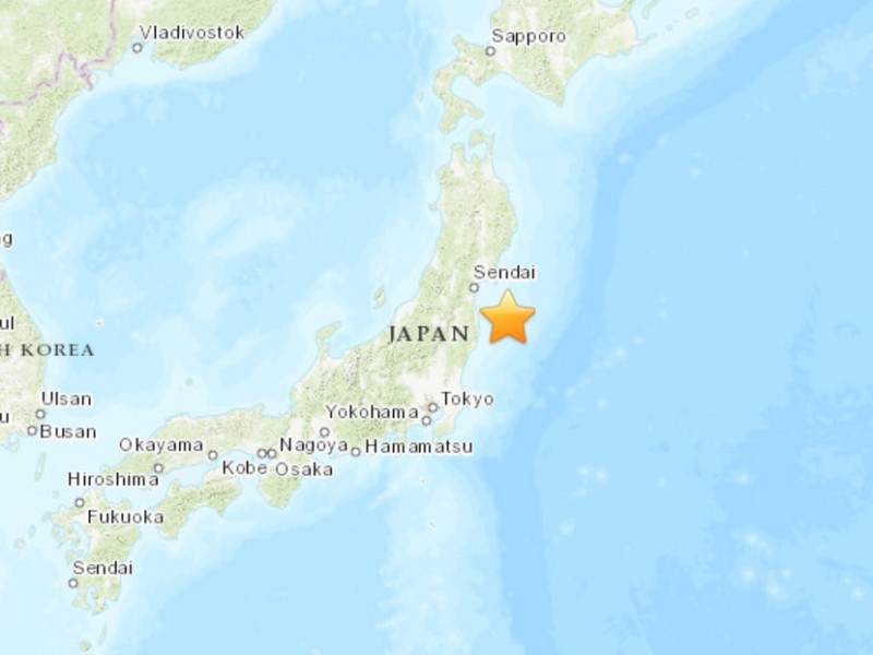 Sismo 7.3 sacude Japón y genera alerta de tsunami