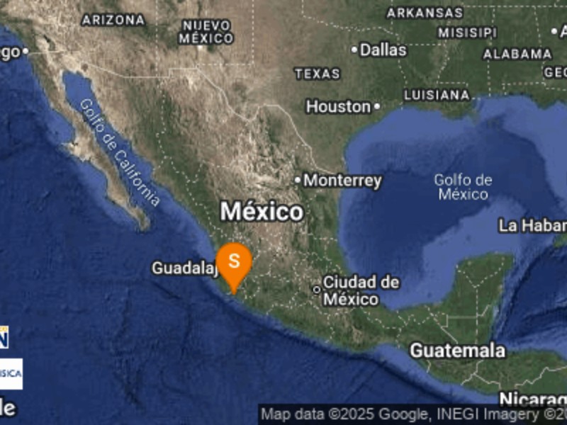 Sismo con epicentro en Manzanillo fue perceptible en municipios de Jalisco