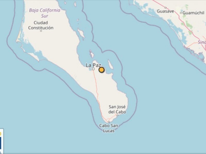 Sismo de 4.1 magnitud esta noche de miércoles