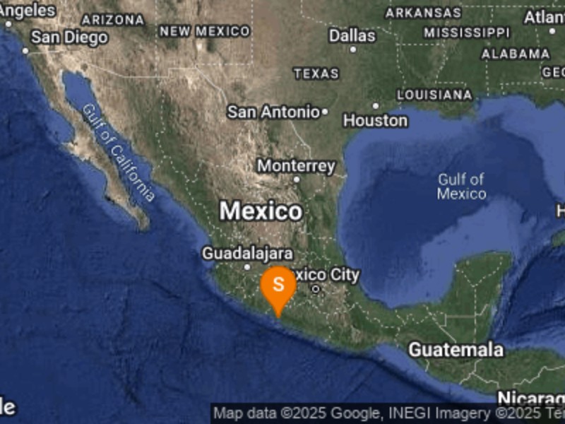 Sismo de 4.1 sacude a Zihuatanejo la noche del sábado
