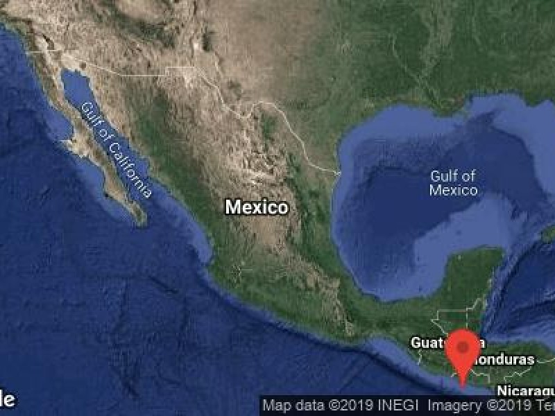 Sismo de 6.8 se percibe en Chiapas