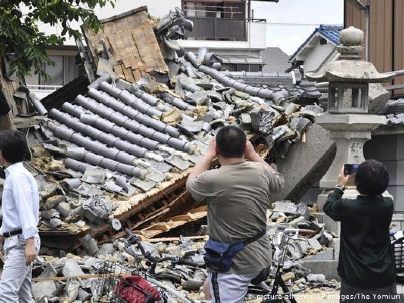 Sismo de 7.1 grados sacude Japón