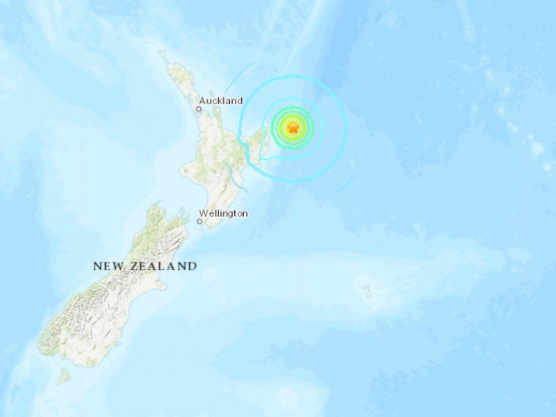 Sismo de 7.2 sacude Nueva Zelanda generando alerta de tsunami