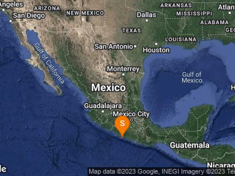 Sismo de magnitud 4.1 se siente en Atoyac