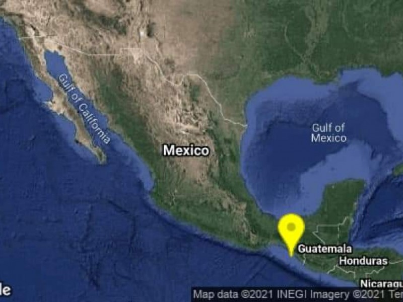 Sismo de magnitud 5.3 en Chiapas