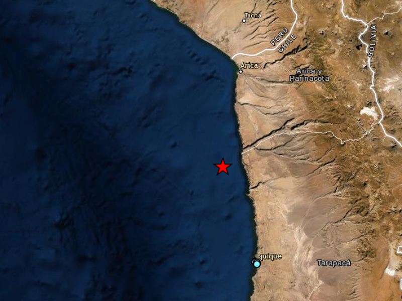 Sismo de magnitud 6.4 sacude región de Isla de Pascua