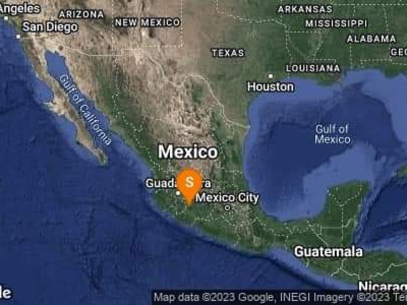 Sismo en Michoacán se percibe en Colima