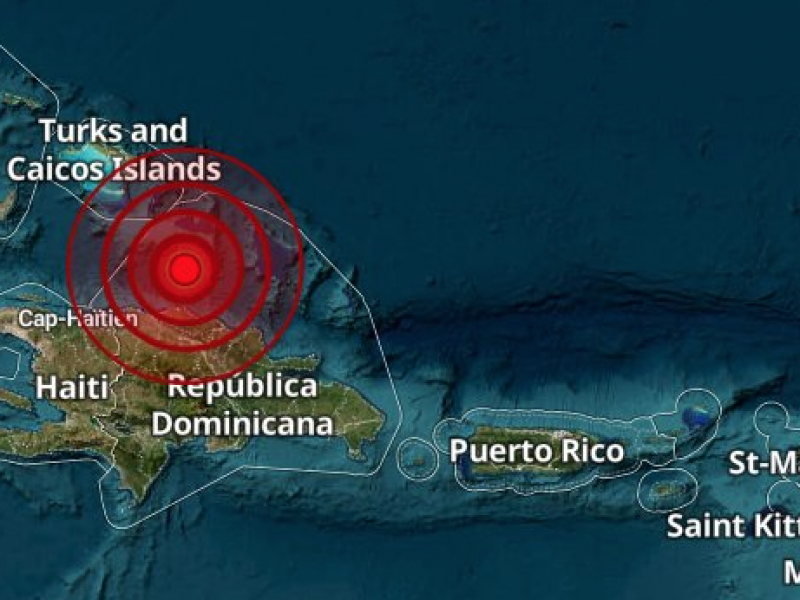Sismo magnitud 5.0 sacude República Dominicana