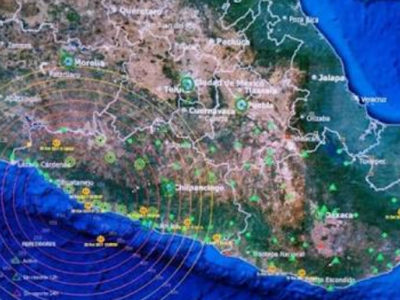 Sismo magnitud 5.2 se registra en Guerrero