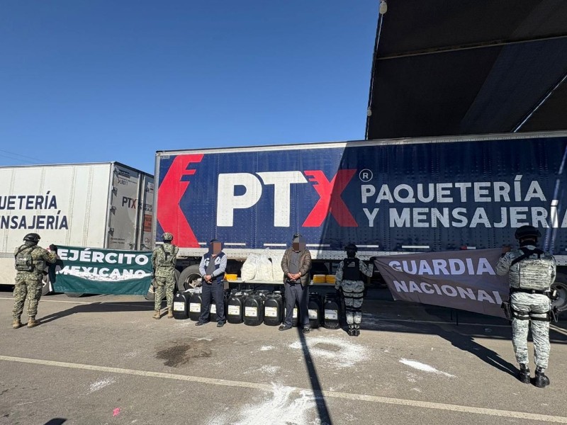 SLRC: Detectan 300 kilos de droga escondidos en un tractocamión