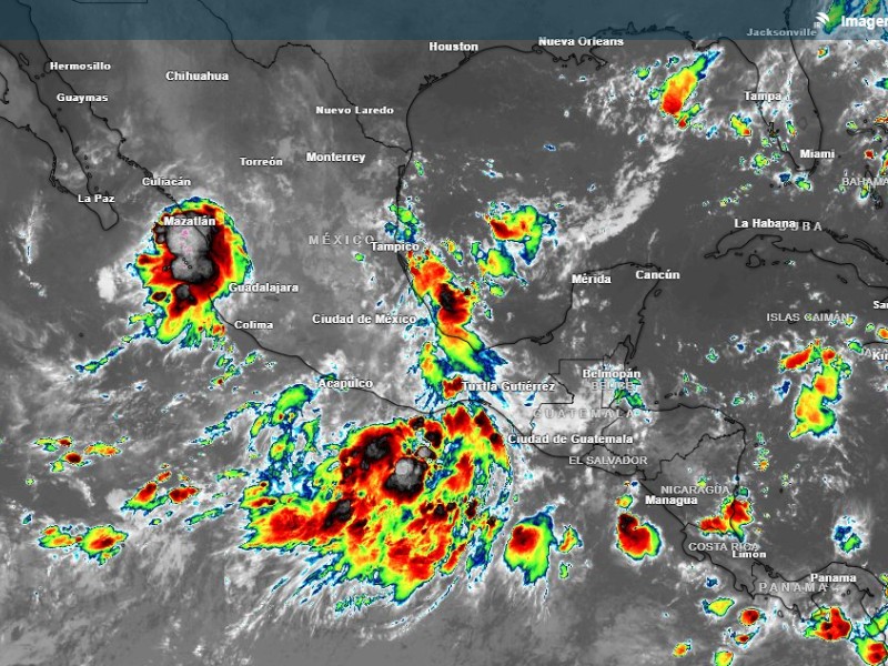 SMN alerta por nuevo ciclón tropical frente a Oaxaca y Guerrero
