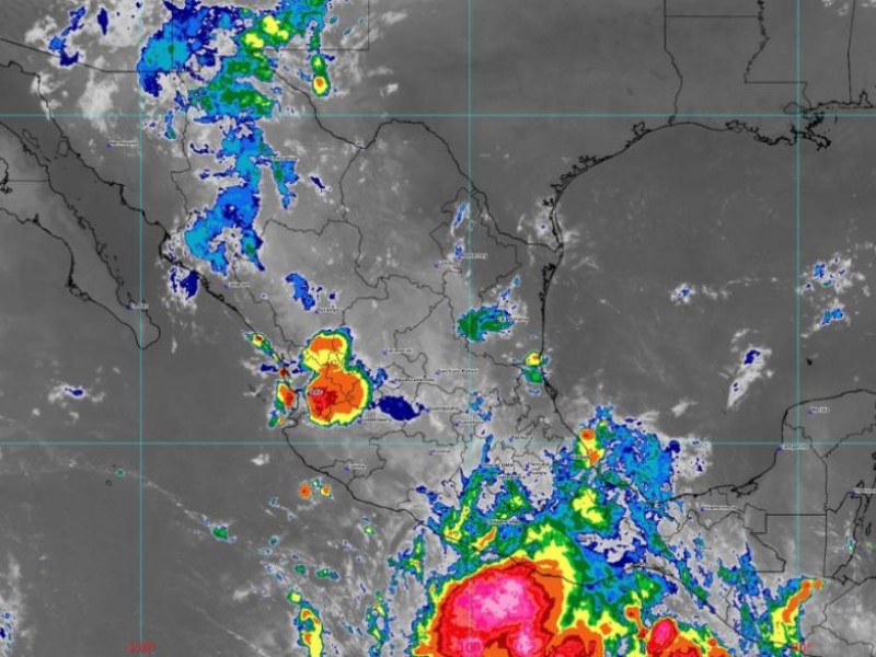 SMN pronostica lluvias puntuales muy fuertes para Colima este lunes