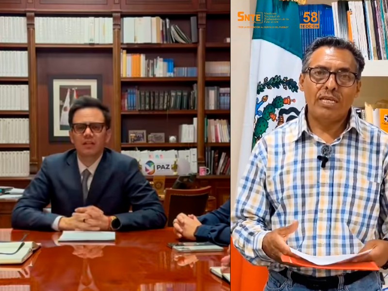 SNTE 58 y Gobierno del Estado negocian por levantamiento de paro