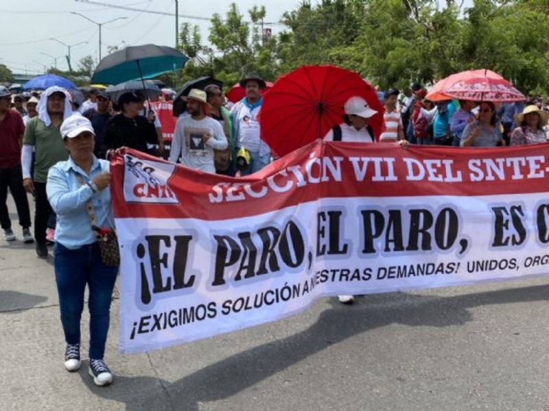 SNTE - CNTE anuncian paro laboral de 24 horas