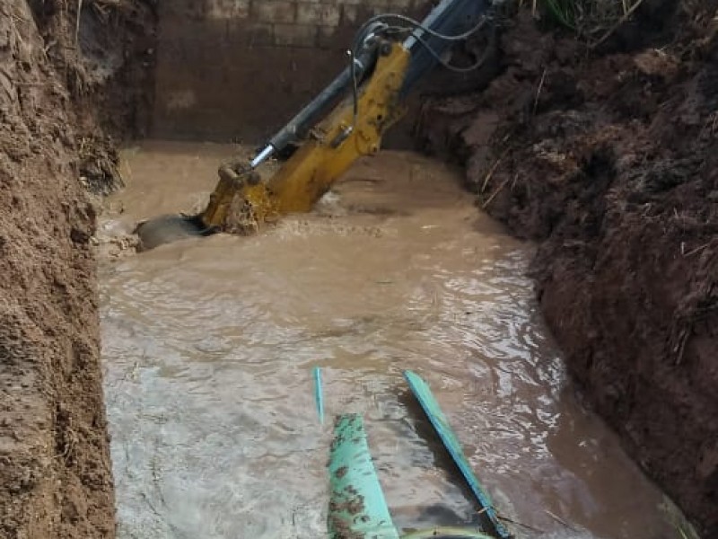 Sobrepresión causa ocho mega fugas de agua en 15 días