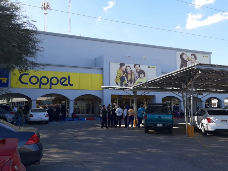 Sofocan conato de incendio en tienda Coppel