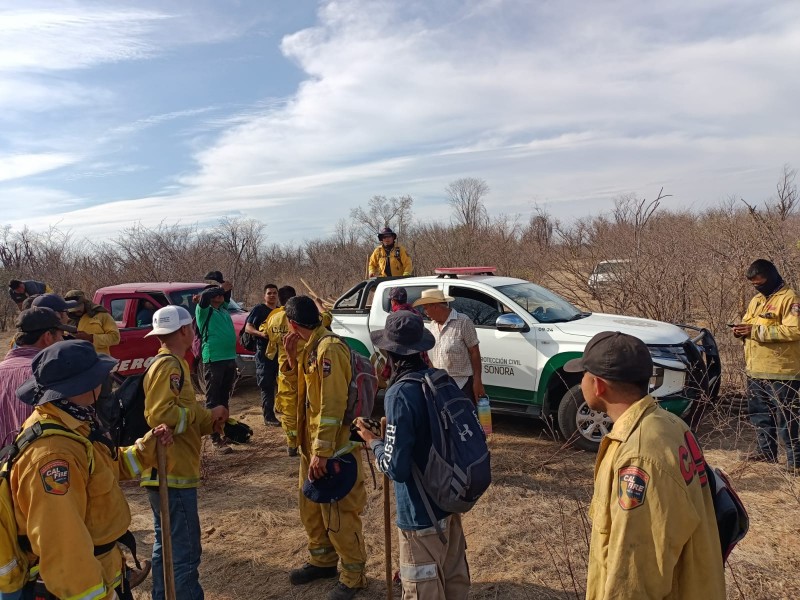 Sofocan incendio forestal y se combaten dos más en Sonora