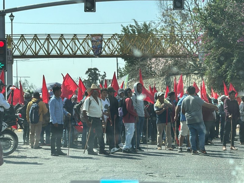 Sol Rojo protesta; exigen cumplimiento de minutas firmadas con SEGO