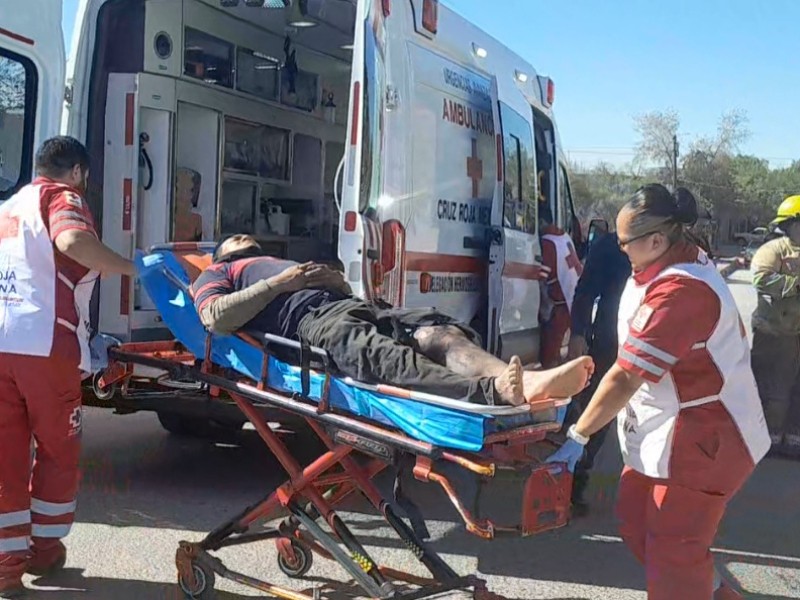 Soldador se electrocuta y cae de cuatro metros de altura