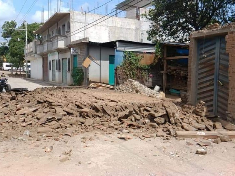 Solicita Gobierno de Oaxaca Declaratoria de Emergencia por sismo