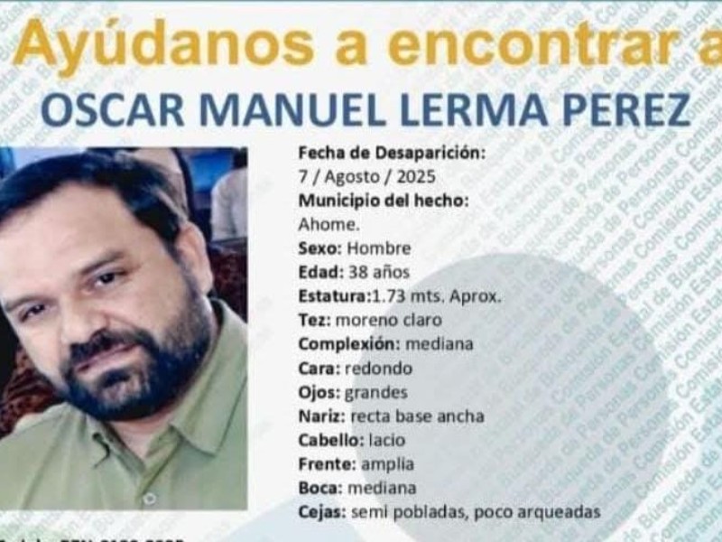 Solicitan apoyo para localizar a Oscar Manuel, privado de libertad en Ahome