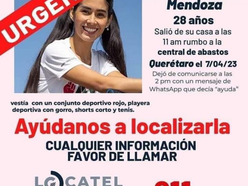 Solicitan ayuda para su localización