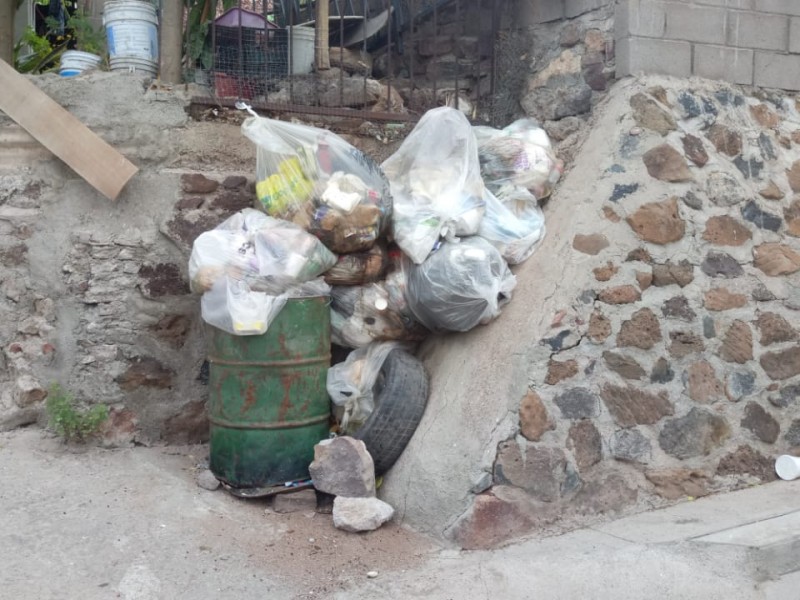 Solicitan en San Vicente recolección de basura