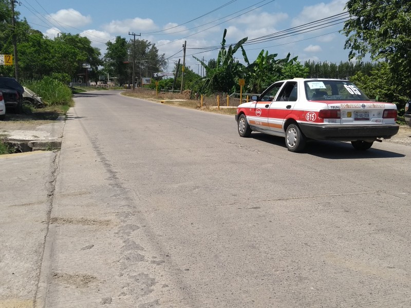 Piden reductores de velocidad en Cazones-Poza Rica