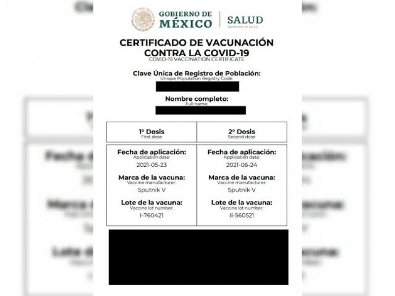 Solicitarán certificado de vacunación COVID en Puebla