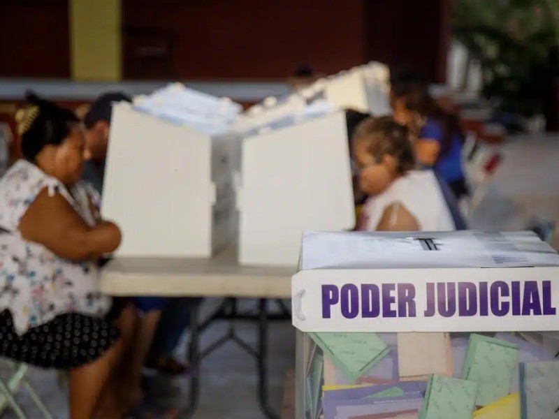 Solo 12% votó en elección judicial, alertan observadores