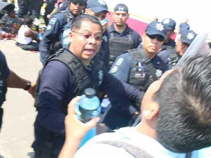 Sólo 3 policías detenidos luego de enfrentamiento en Tapachula