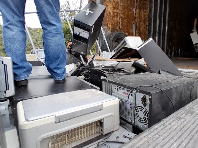 Solo 3.8% de residuos electrónicos se recicla en Zacatecas