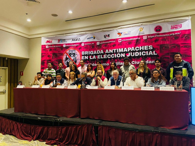 Somos Mx pide la nulidad de la elección judicial