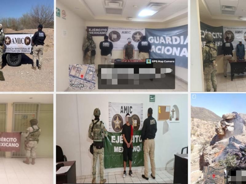 Sonora: 22 personas detenidos y droga asegurada en 14 municipios