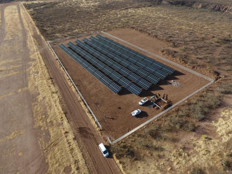 Sonora: 4 plantas solares terminadas en la sierra
