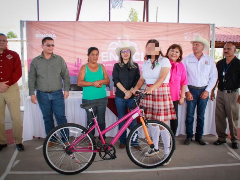 Sonora avanza hacia una Movilidad Sostenible con la entrega de.bicicletas