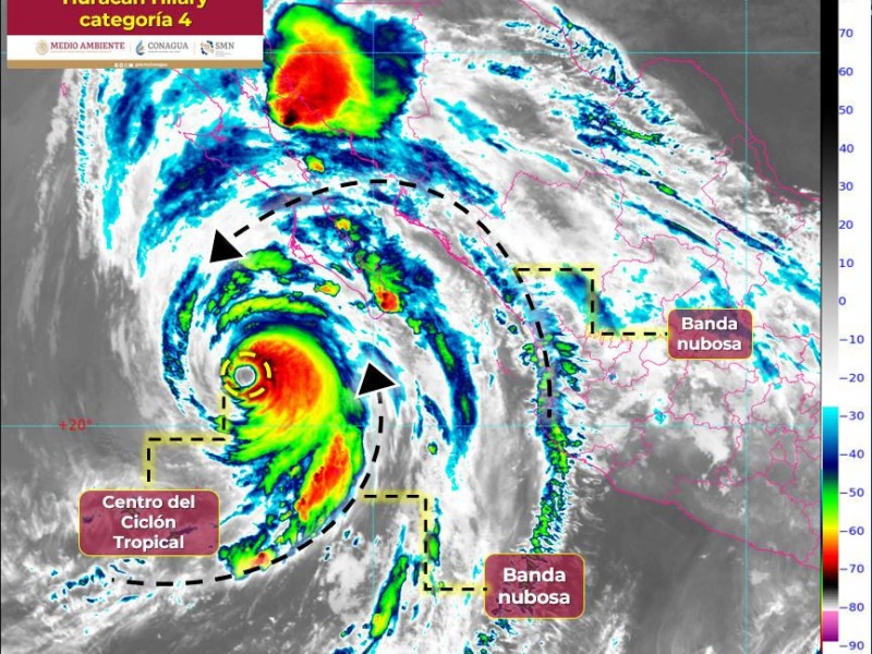 Sonora en alerta amarilla por Hilary