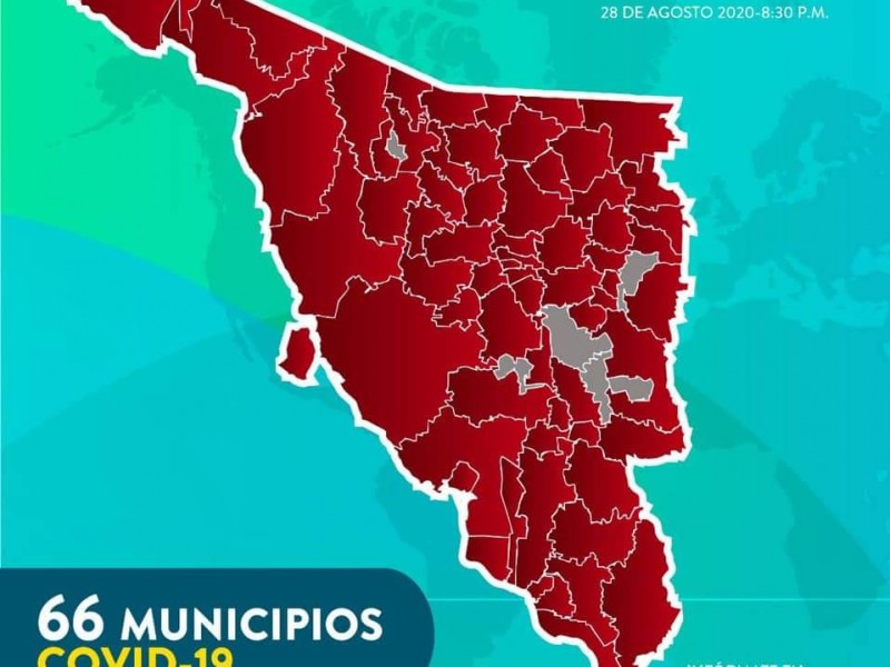 Sonora en amarillo del semaforo epidemiologico a nivel nacional