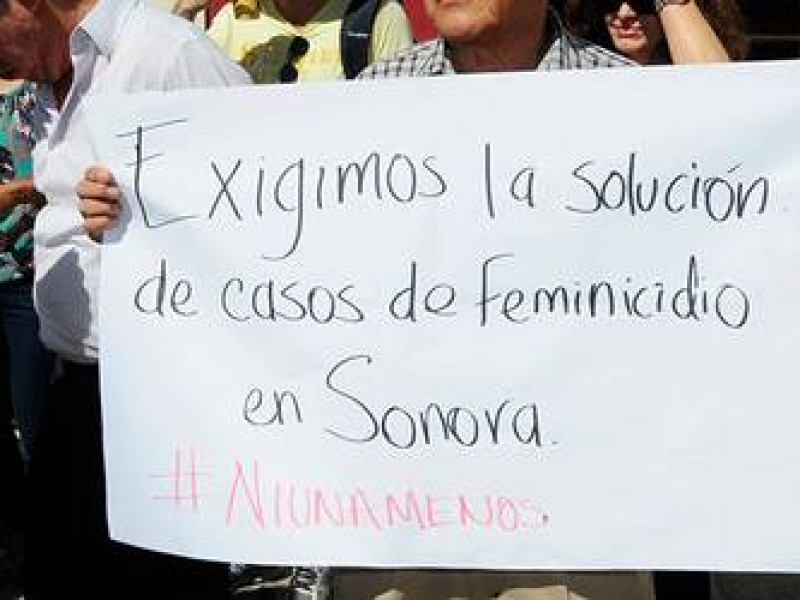 Sonora entre estados con más feminicidios