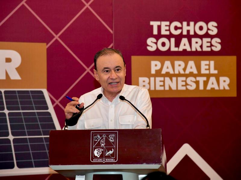 Sonora impulsa programa de paneles solares gratuitos para reducir recibos de electricidad